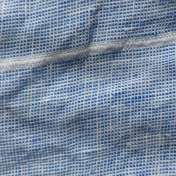 Ellen Tracy Striped 100% Linen Pullover Top, 2X - Picture 15 of 15